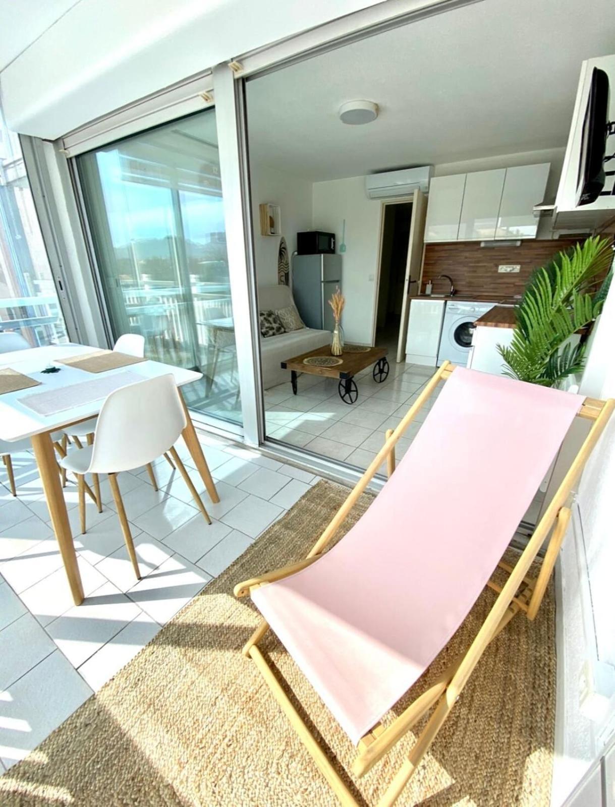 T2 Label Plage Piscine Proche Mer Parking Palavas 외부 사진