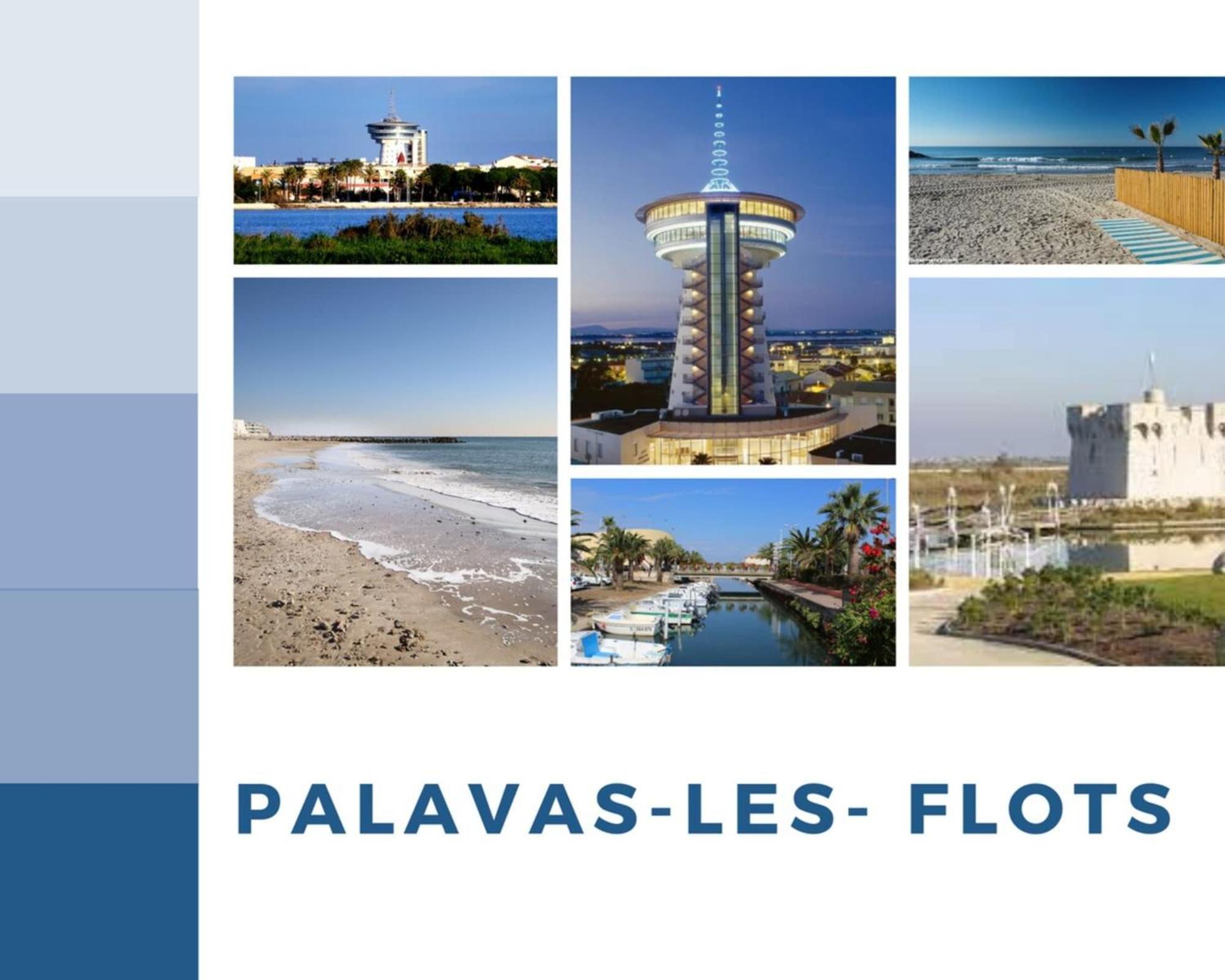 T2 Label Plage Piscine Proche Mer Parking Palavas 외부 사진